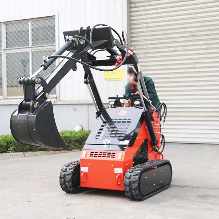 Euro 5 CE EPA China Manufacturer Cheap Small Diesel Bagger Crawler Tracked Mini Skid Steer Loader