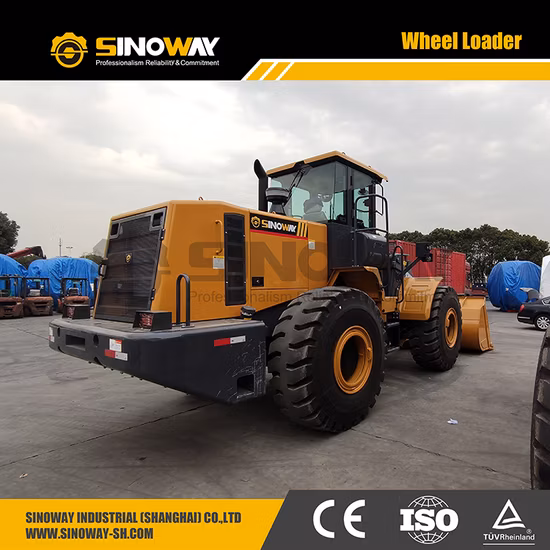 中国ホイールローダー 6ton 3.5cbm バケット Lw600kn