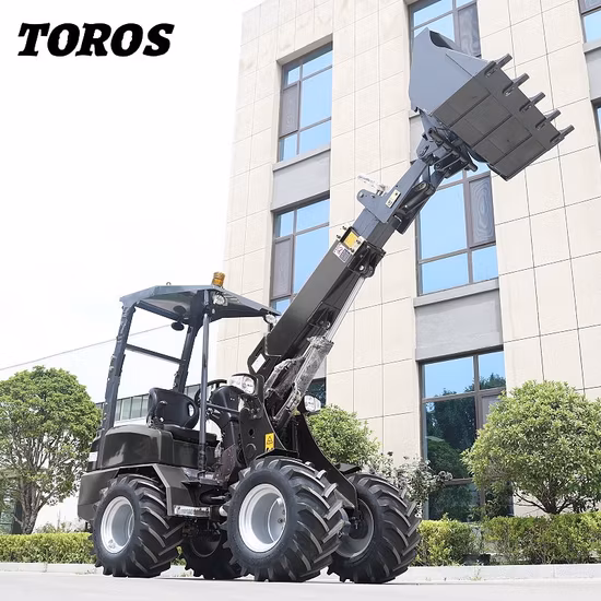 工場タイタン 800 キロ安いマイクロ新しいシャベルペイローダー中国農業関節式小型コンパクトファームガーデンフロントエンドミニホイールローダー CE/ISO EURO5/EPA4
