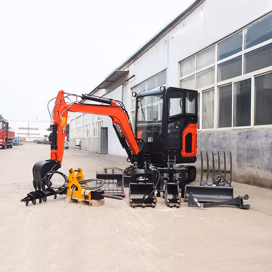 中国メーカー卸売ユーロ 5/EPA 1.8 トンクローラー掘削機 1 トン 2 トン 3 トン小型マイクロディガークボタ油圧バガーミニショベル価格送料無料